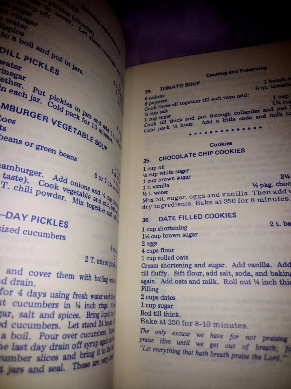 Lot Of 3 Old Paperback Cookbooks